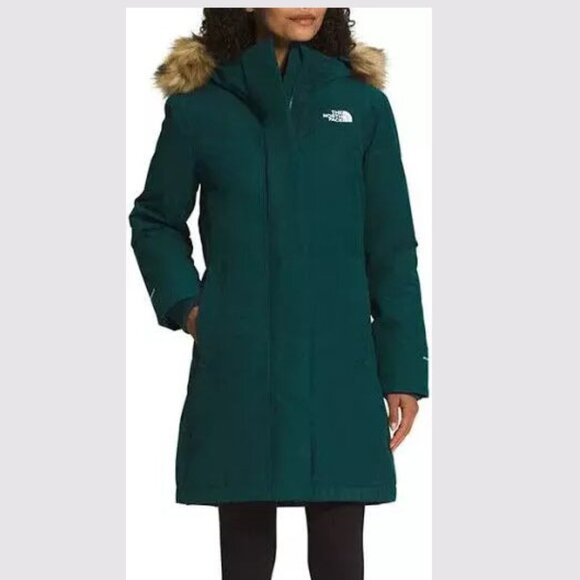 NEW  The North Face Women’s Arctic Parka Down Winter Jacket Ponderosa SZ 1XLarge - Picture 2 of 2